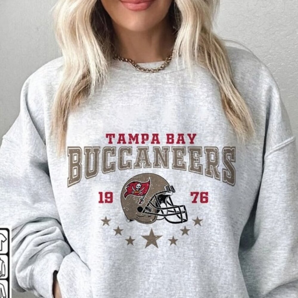 Tampa Bay Buccaneers Football NFL Logo Sports Fan Unisex Sweatshirt 159